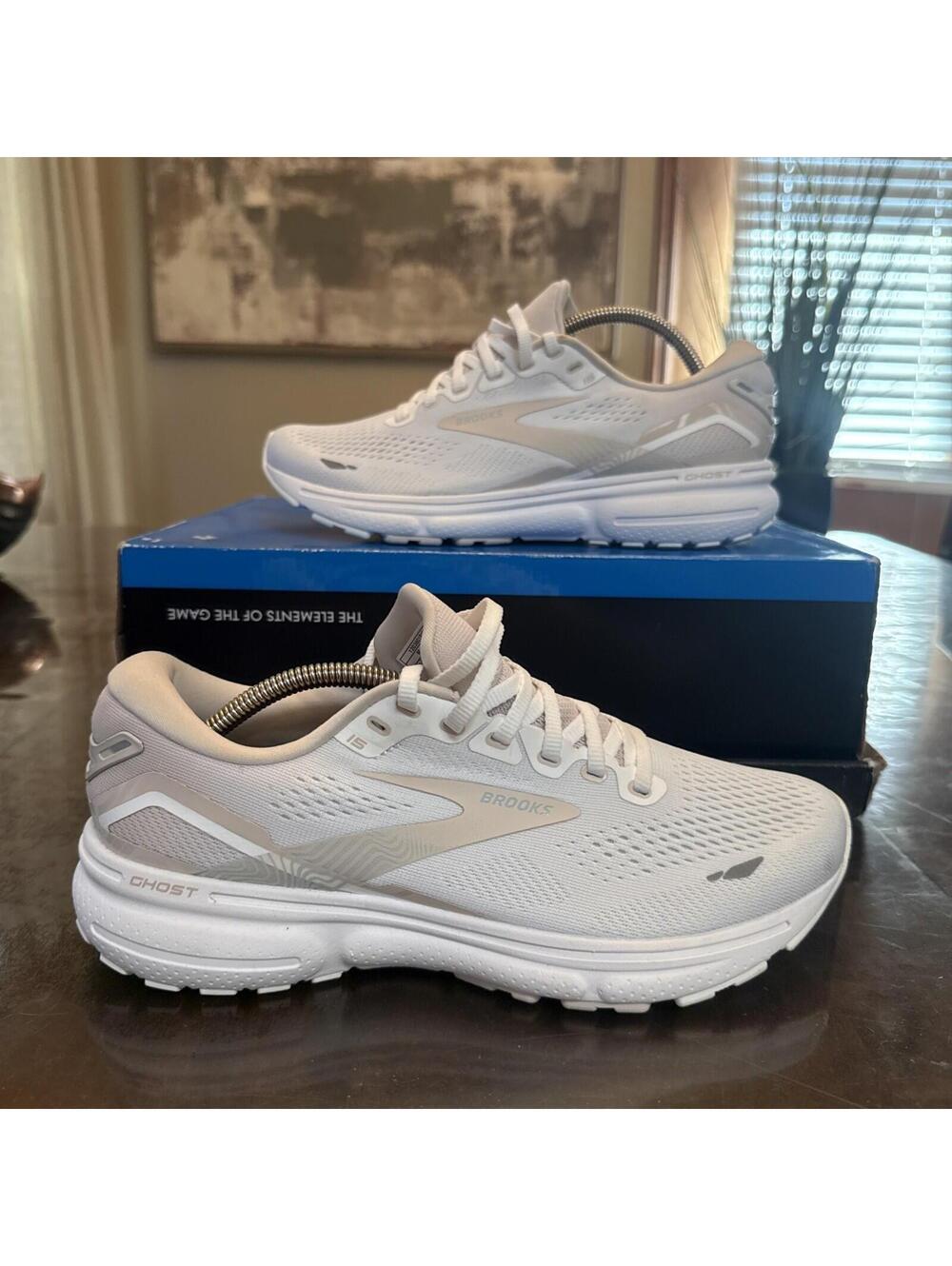 Brooks Ghost 15 Shoes Womens Size 9 Neutral Running Cushion 1203801B189 Sneakers